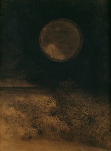 ラスフィア（グローブ）、1890-5（紙にコールとセピアを洗う）